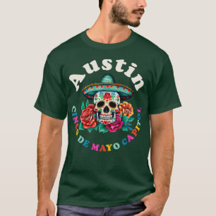 Austin 2023 Suikerschedel Texas T-shirt