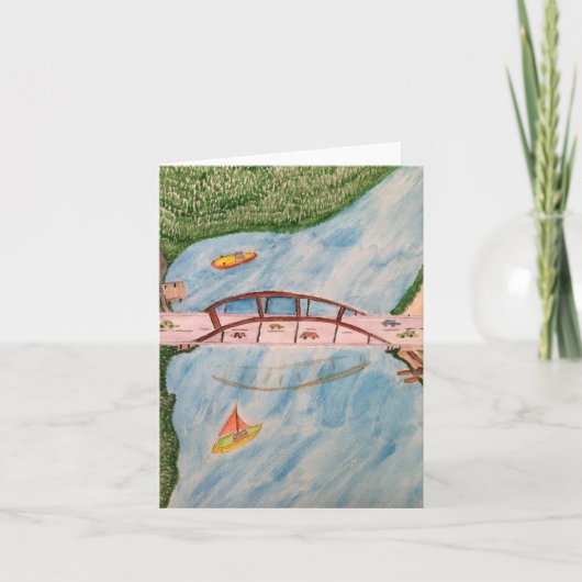 Austin 360 Brug Kaart (Voorkant)