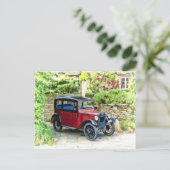 Austin 7 Briefkaart (Staand voorkant)