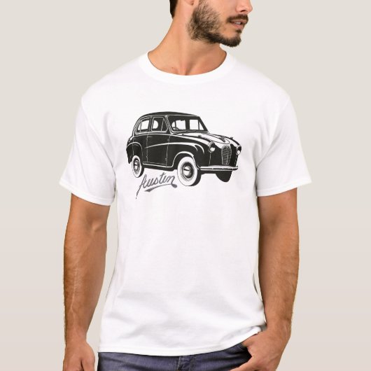 Austin A30 Car Classic  Wandeleend T-shirt (Voorkant)