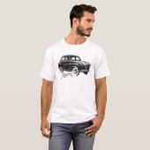Austin A30 Car Classic  Wandeleend T-shirt (Voorkant volledig)