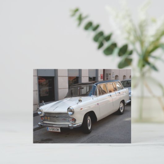 Austin A55 Cambridge Briefkaart (Staand voorkant)