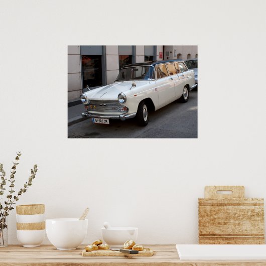 Austin A55 Cambridge Poster (Keuken)
