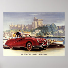 Austin A90  afdrukken Poster