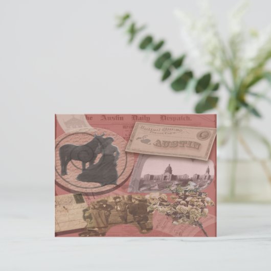 Austin  ansichtkaarten briefkaart (Staand voorkant)