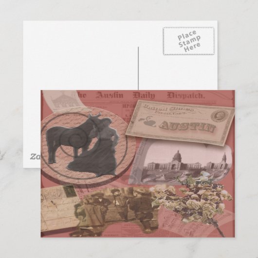 Austin  ansichtkaarten briefkaart (Voorkant / Achterkant)