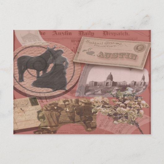 Austin  ansichtkaarten briefkaart (Voorkant)