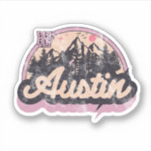 Austin, Arkansas Sticker (Voorkant)