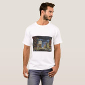 Austin Avenue, Waco, Texas - jaren '40 T-shirt (Voorkant volledig)