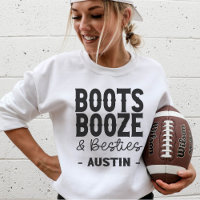Austin Bachelorette Boots Booze Besties Custom