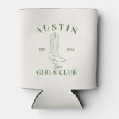 Austin Bachelorette Meisjes Club Koelbox Blikjeskoeler (Voorkant)