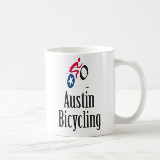 Austin Bicycling-Mok Koffiemok (Rechts)