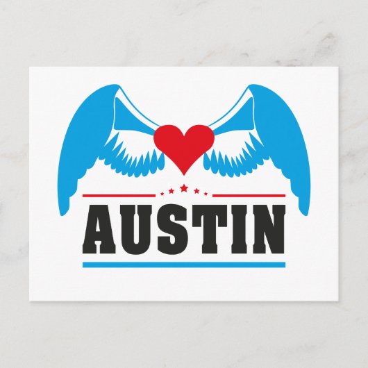 Austin Briefkaart (Voorkant)