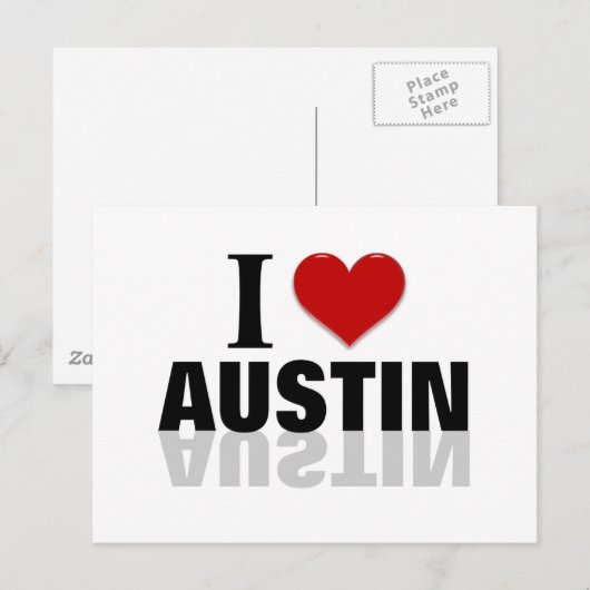 Austin Briefkaart (Voorkant / Achterkant)