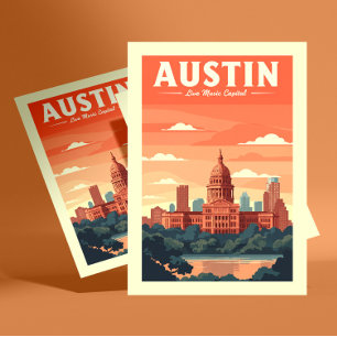  Austin Briefkaart