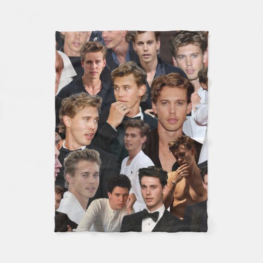 Austin Butler fotocollage Fleece Deken (Voorkant)