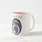 Austin Celtic Fest Logo 2003 Coffee/Tea Mok (Voorkant rechts)