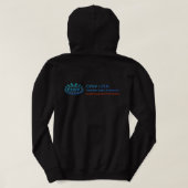 Austin CISV beperkt vrouwenrechten Hoodie (Design achterkant)