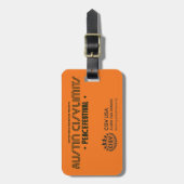 Austin CISV Limits Bagagelabel (Voorkant verticaal)