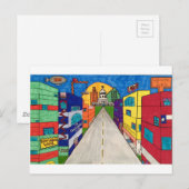 Austin cityscape briefkaart (Voorkant / Achterkant)