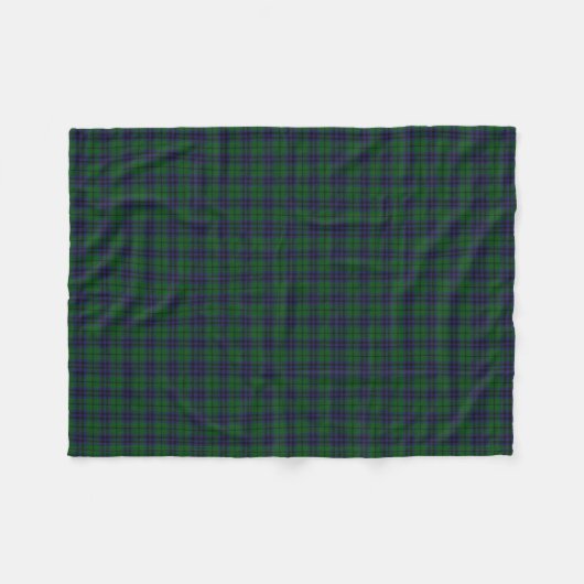 Austin Clan Tartan Pset Fleece Blanket (Voorkant (Horizontaal))
