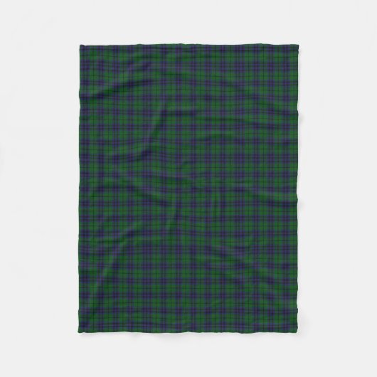 Austin Clan Tartan Pset Fleece Blanket Deken (Voorkant)