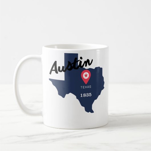 Austin coffee Mug Koffiemok (Links)