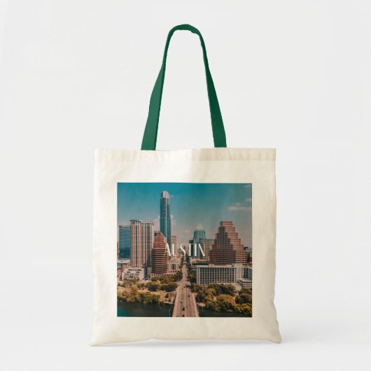 Austin Congress Avenue Canvas tas (Voorkant)