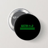 Austin Cowboy Boot Voetbal Club Ronde Button 5,7 Cm (Voorkant /achterkant)