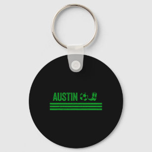 Austin Cowboy Boot Voetbal Club  Sleutelhanger