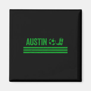 Austin Cowboy Boot Voetbalclub Magneet