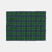 Austin Family Tartan Patroon Fleece Deken (Voorkant (Horizontaal))