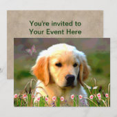 Austin Golden Labrador Puppy Kaart (Voorkant / Achterkant)