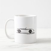 Austin Healey 100 Koffiemok (Links)