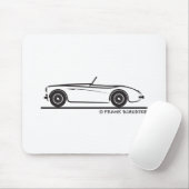 Austin Healey 100 Muismat (Met muis)