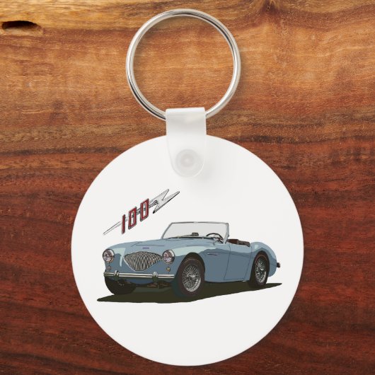 Austin Healey 100 Sleutelhanger (Voorkant)