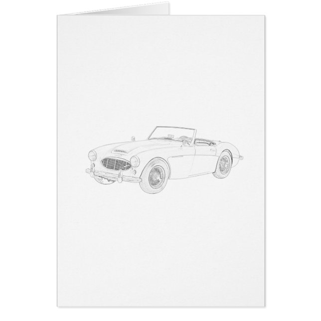 Austin Healey 1960 (Voorkant)