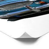 Austin Healey 3000 klassieke auto Poster (Hoek)