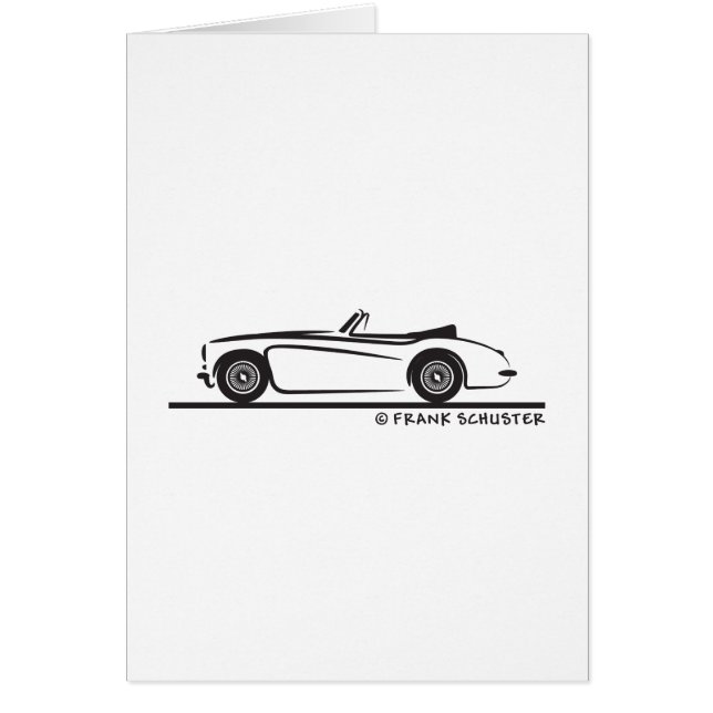 Austin Healey 3000 MK II (Voorkant)