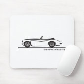 Austin Healey 3000 MK II Muismat (Met muis)