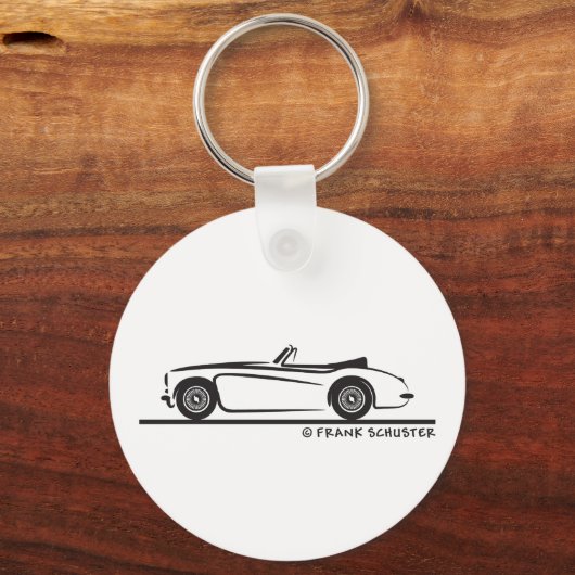 Austin Healey 3000 MK II Sleutelhanger (Voorkant)