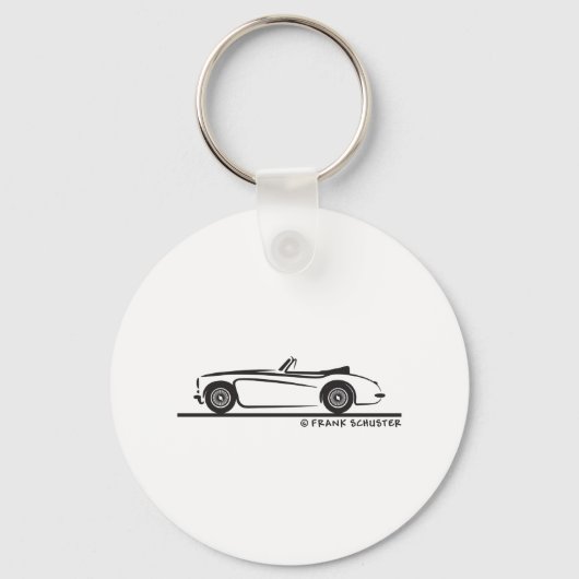 Austin Healey 3000 MK II Sleutelhanger (Voorkant)