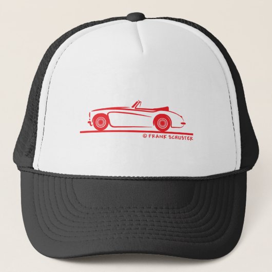 Austin Healey 3000 MK II Trucker Pet (Voorkant)