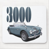 Austin Healey 3000 Muismat (Voorkant)