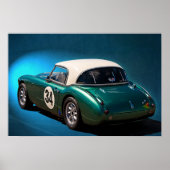 Austin Healey 3000 Poster (Voorkant)