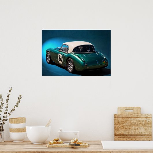 Austin Healey 3000 Poster (Keuken)