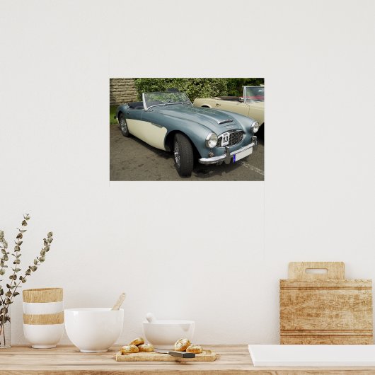 Austin Healey 3000 Poster (Keuken)