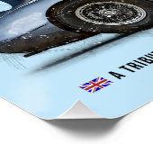 Austin Healey 3000 Tribute Perfect Poster (Hoek)