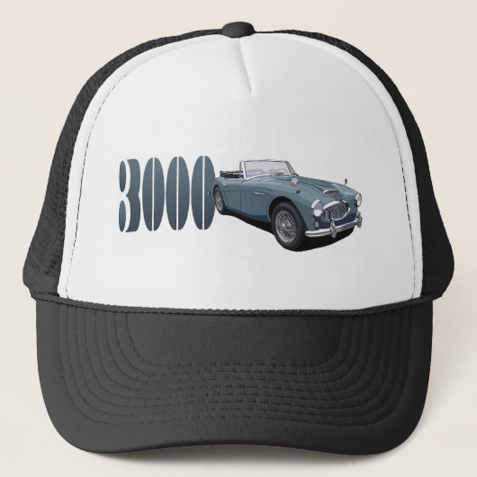Austin Healey 3000 Trucker Pet (Voorkant)