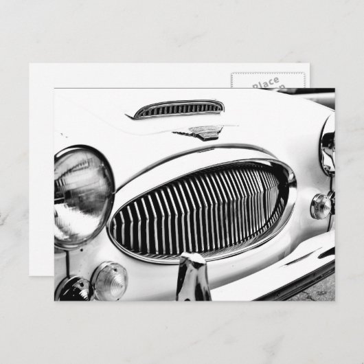 Austin Healey Briefkaart (Voorkant / Achterkant)